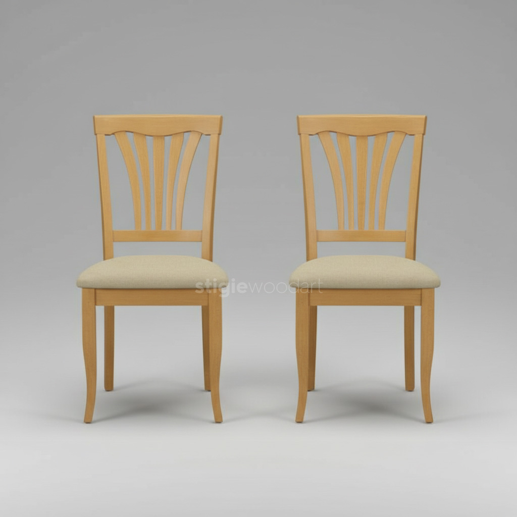 Kursi Resto Kayu Jati Minimalis Modern - Gambar 5