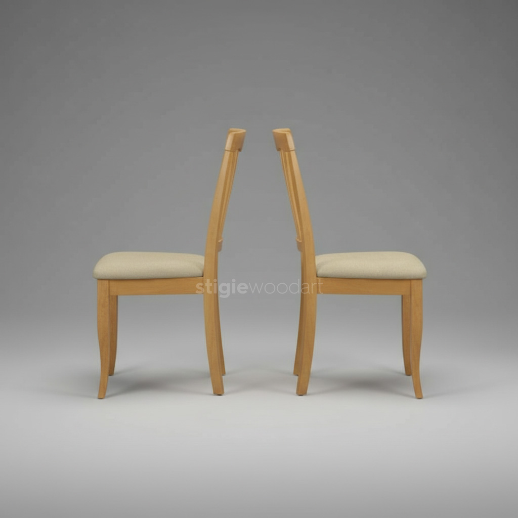 Kursi Resto Kayu Jati Minimalis Modern - Gambar 4