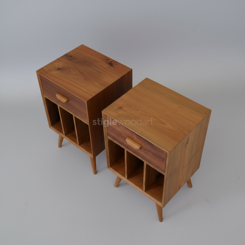 Nakas Kayu Jati Klasik Minimalis Modern - Gambar 3