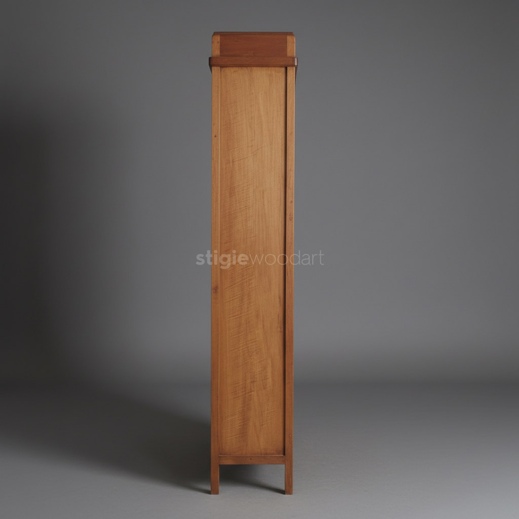 Rak Buku Bookshelf Vintage Kayu Jati Minimalis - Gambar 5