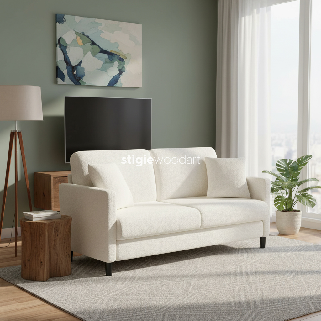 Sofa 2 Dudukan Minimalis Modern - Gambar 2