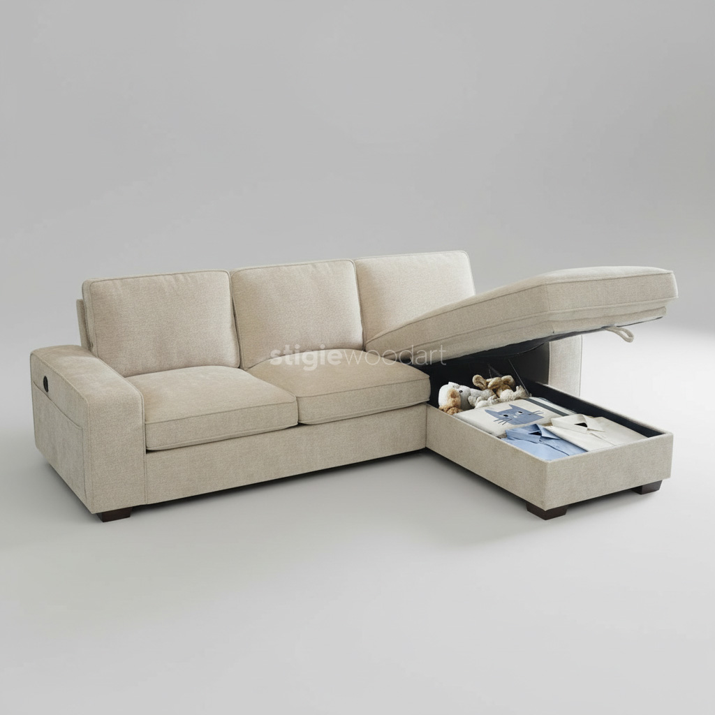 Sofa L Minimalis Modern Premium - Gambar 7
