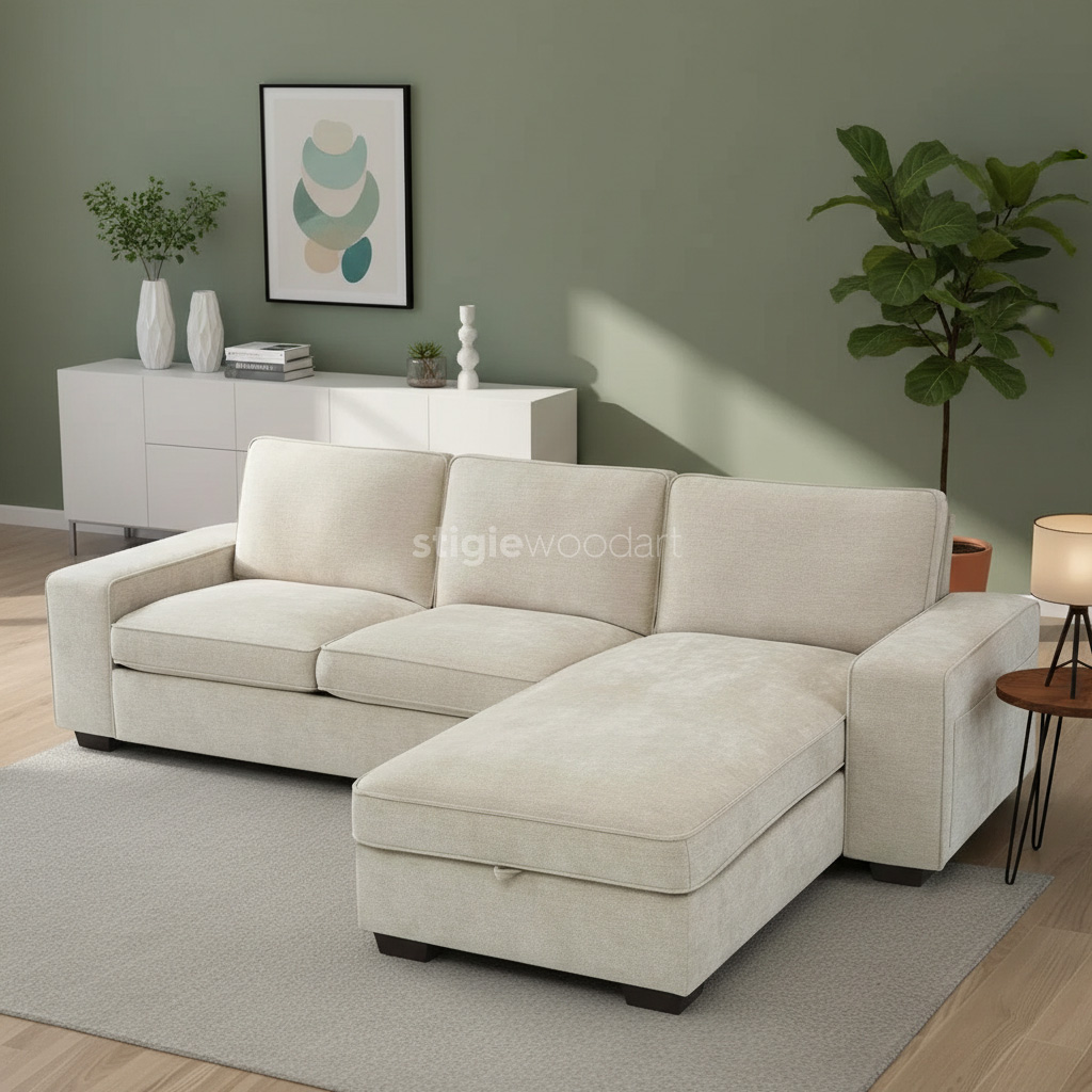 Sofa L Minimalis Modern Premium - Gambar 3