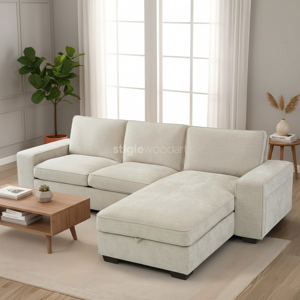 Sofa L Minimalis Modern Premium - Gambar 2