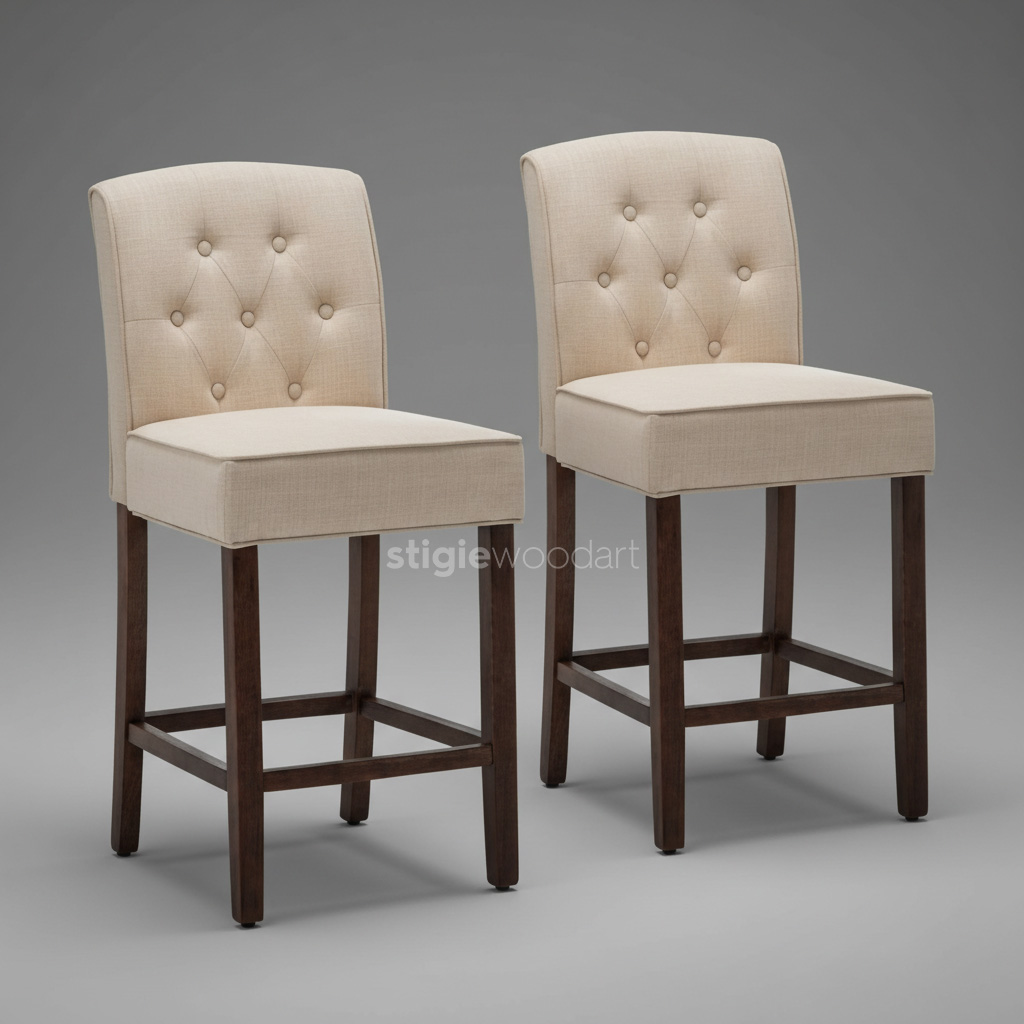 Kursi Bar Minimalis Kayu Jati Modern