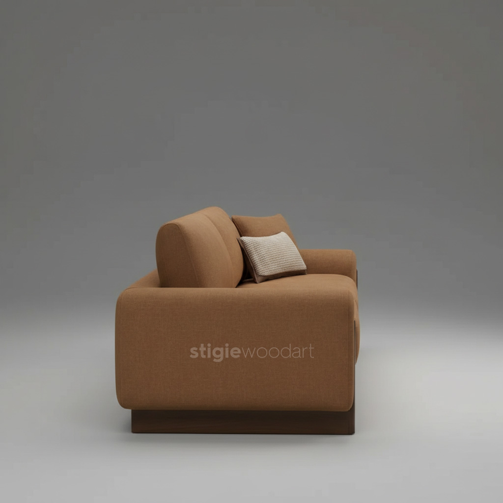 Sofa Ruang Tamu Minimalis Modern 2 Dudukan - Gambar 6