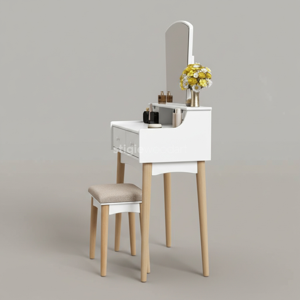Set Meja Rias Duco Minimalis Modern - Gambar 4