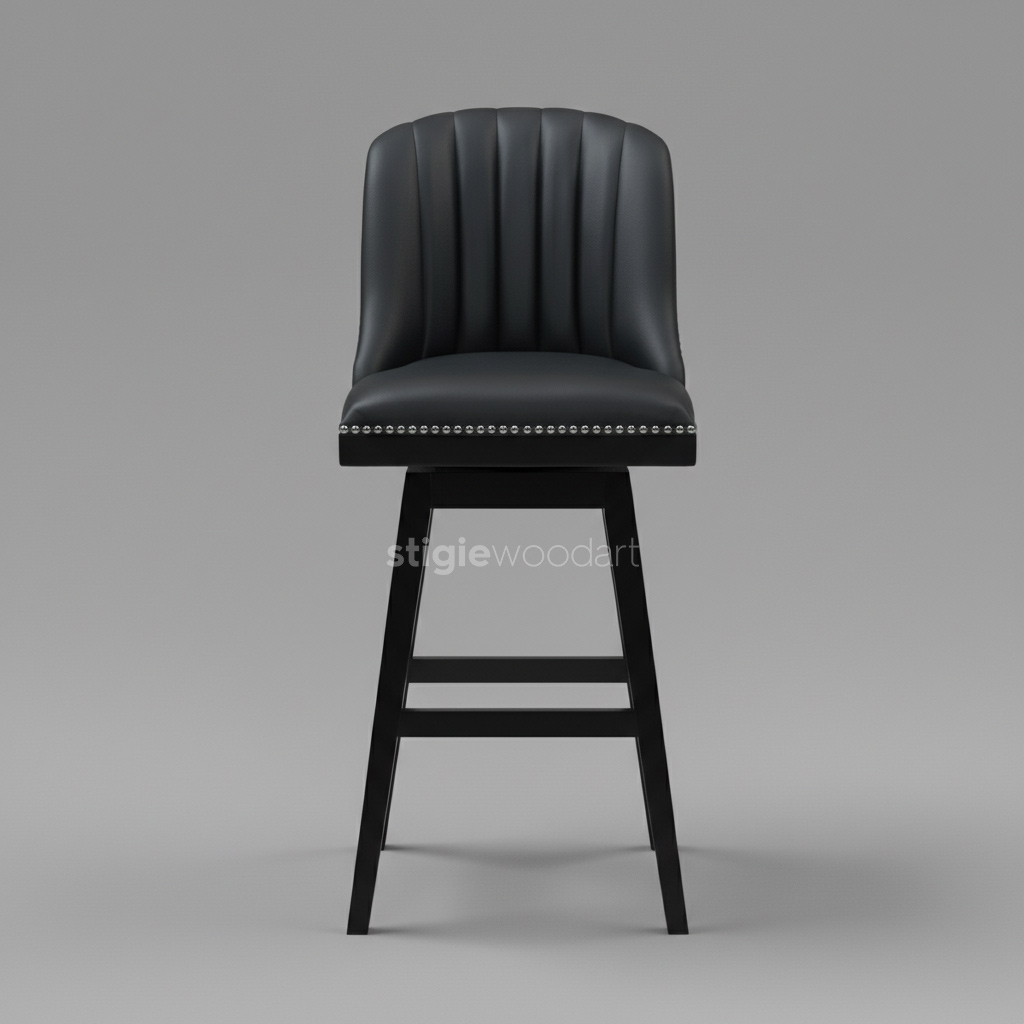 Kursi Bar Kayu Jati Minimalis Modern Terbaru - Gambar 5