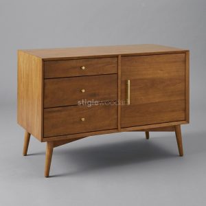 Bufet Kayu Jati Minimalis Modern
