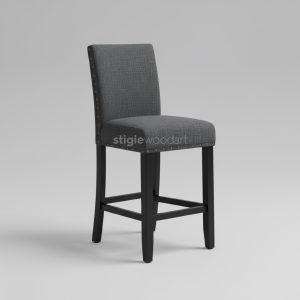 Kursi Bar Kayu Jati Upholstery Minimalis Modern
