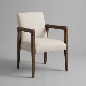 Kursi Makan Hotel Kayu Jati Modern Minimalis Upholstery