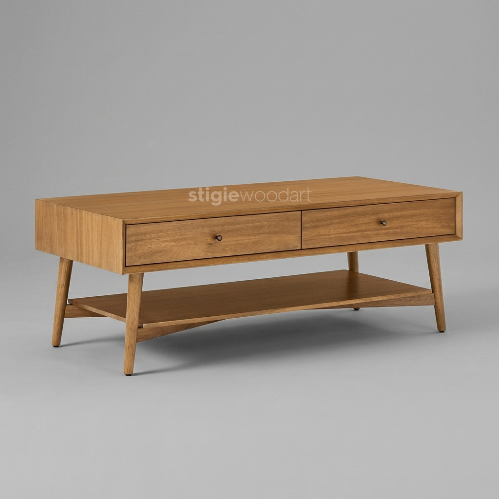 Buffet TV Kayu Jati Minimalis Modern