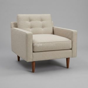 Kursi Sofa Hotel Minimalis Modern Cream