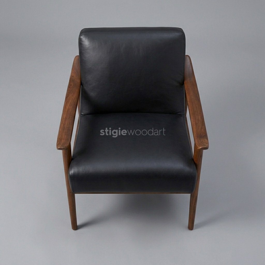 Kursi Sofa Santai Kayu Jati Minimalis Upholstery - Gambar 5