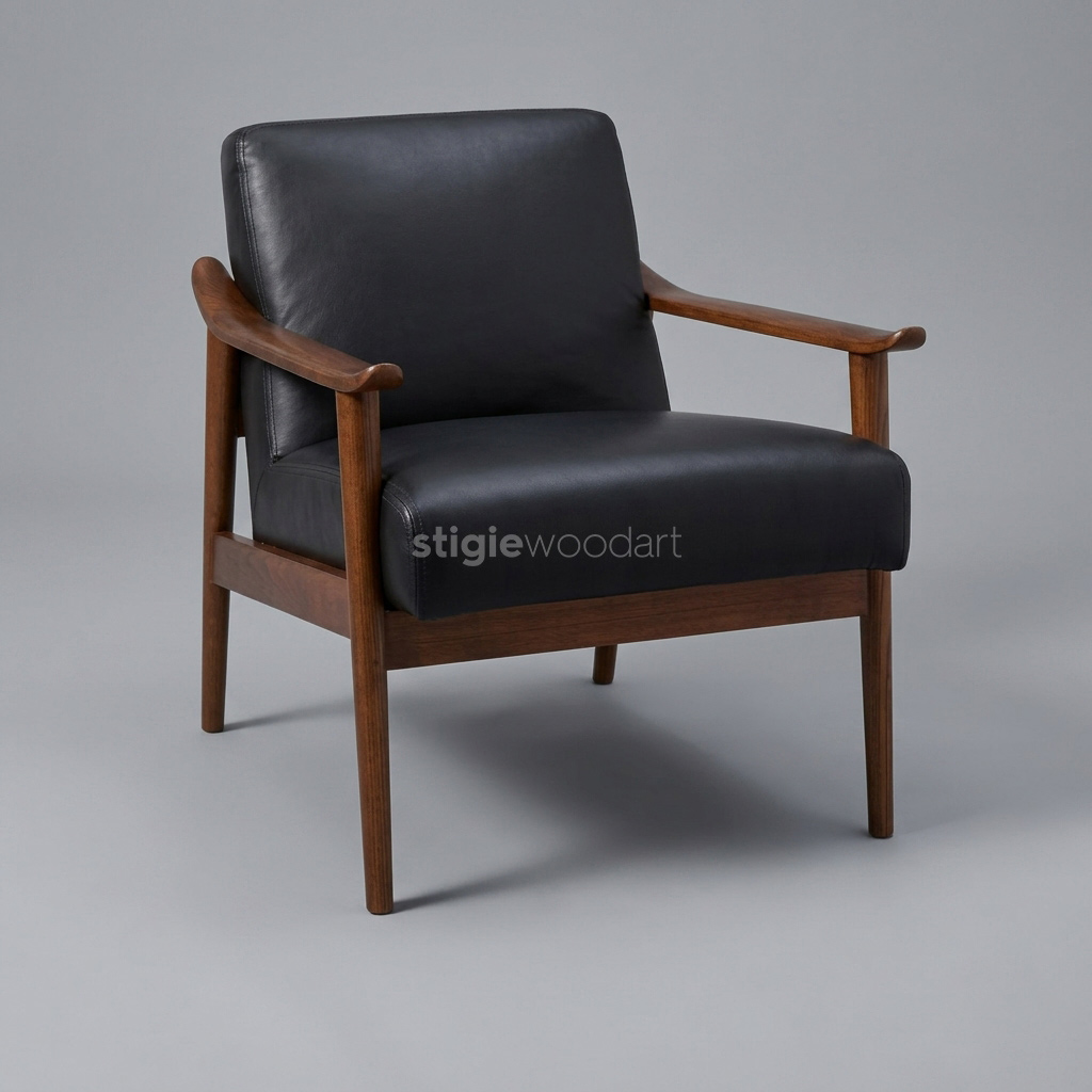 Kursi Sofa Santai Kayu Jati Minimalis Upholstery