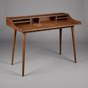 Meja Kerja Kayu Jati Scandinavian Minimalis