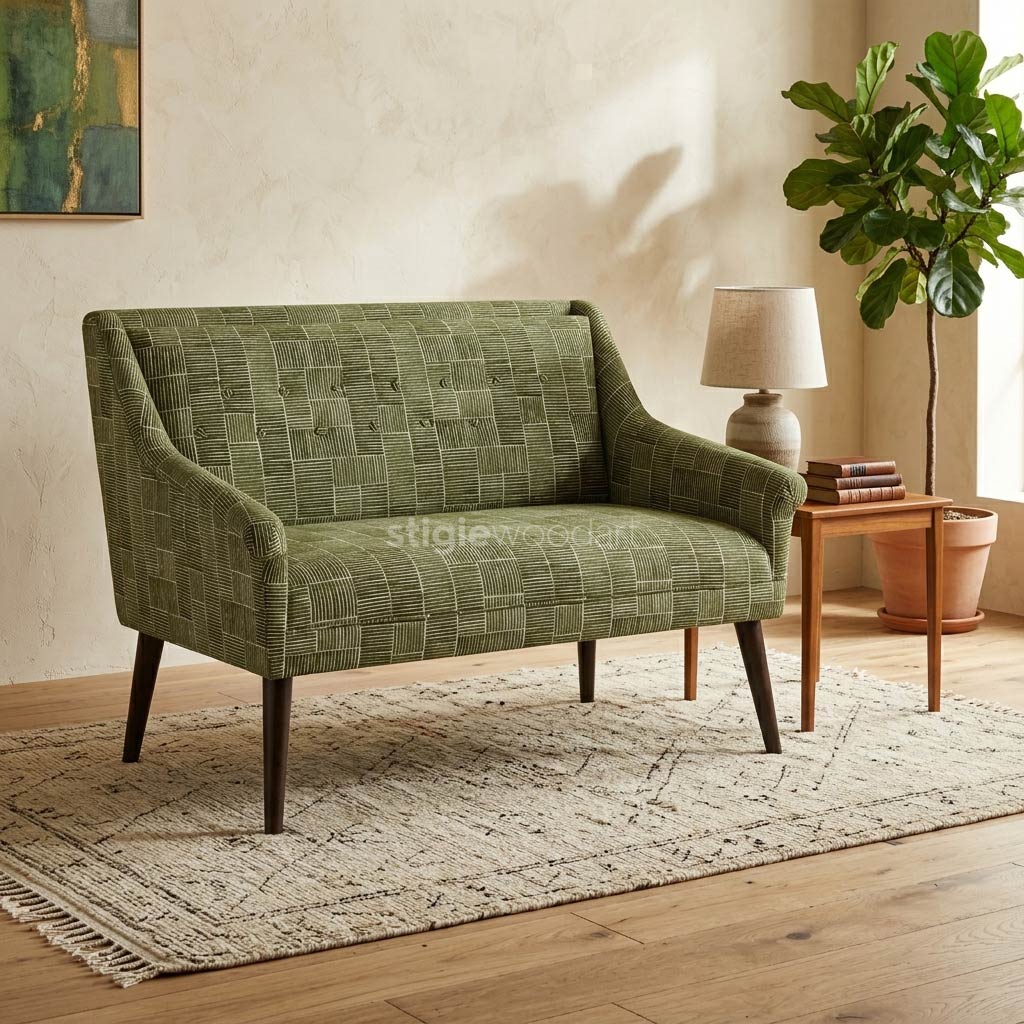 Sofa Tamu Minimalis Motif Geometris - Gambar 2