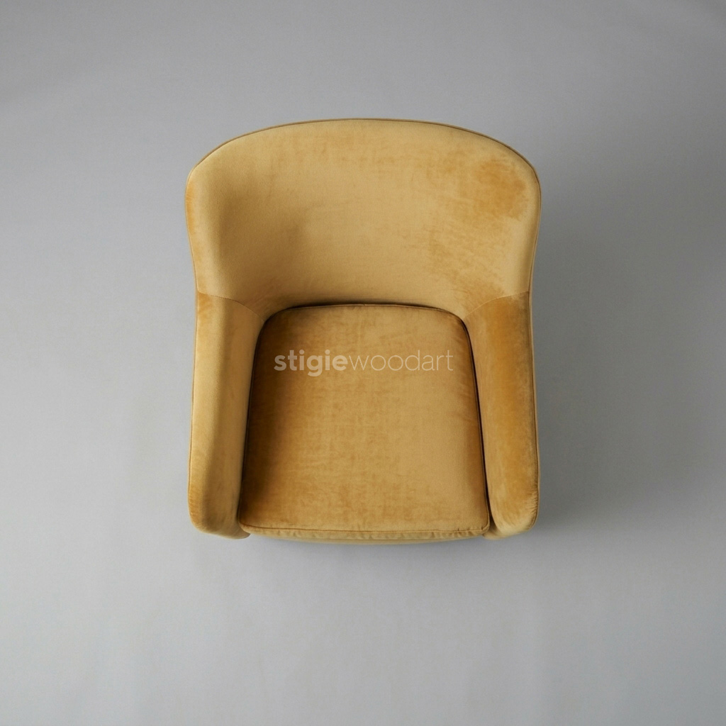 Kursi Accent Rangka Kayu Jati Minimalis Premium - Gambar 5