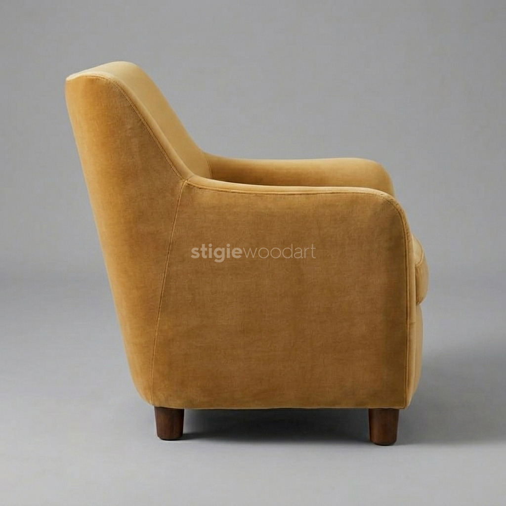 Kursi Accent Rangka Kayu Jati Minimalis Premium - Gambar 4