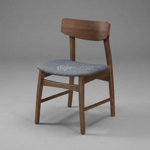 Kursi Cafe Kayu Jati Minimalis Sandaran Elegan