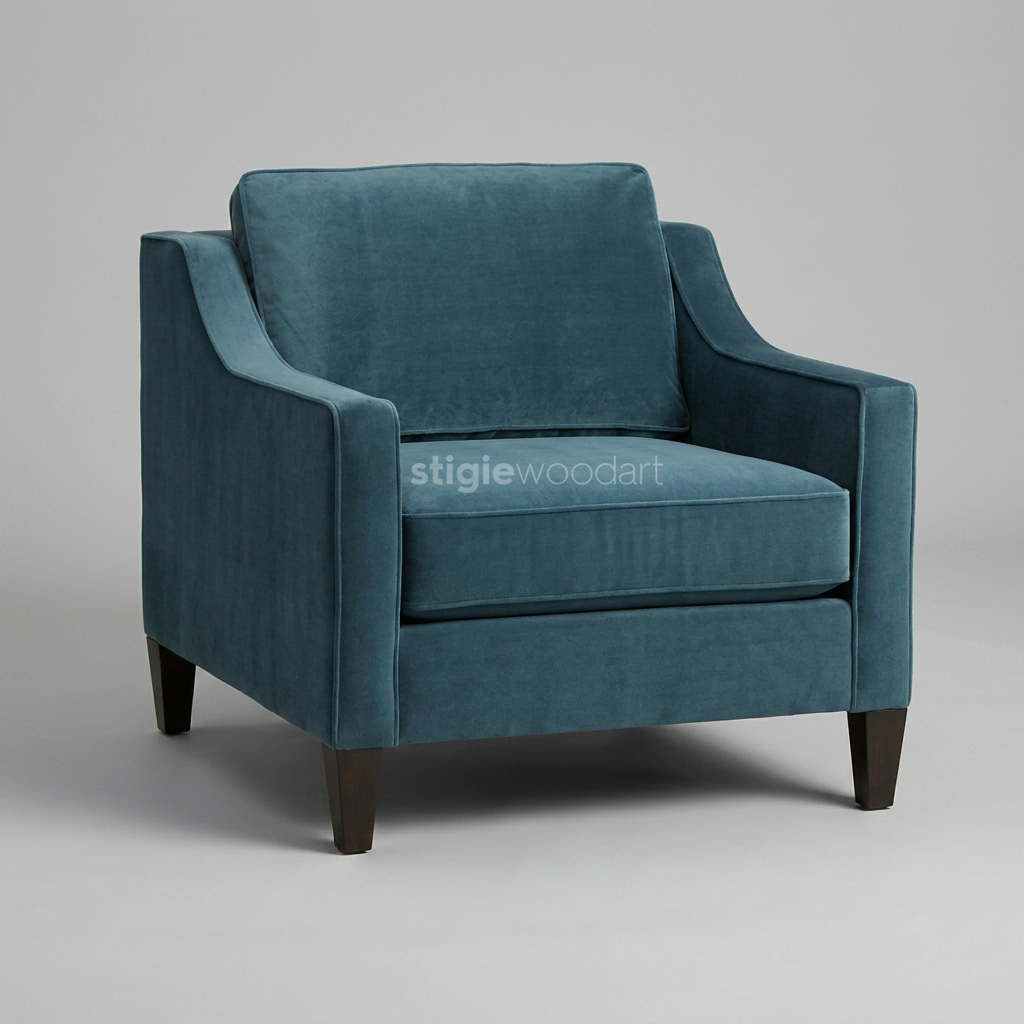 Sofa Single Cafe Minimalis Elegan