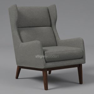 Kursi Wingback Lounge Hotel Minimalis