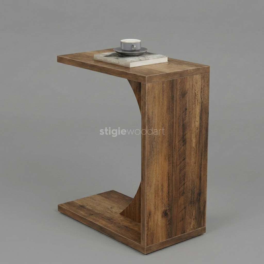 Coffee Table Model C Kayu Jati Minimalis - Gambar 4