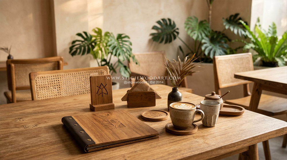 Produk handicraft custom untuk kebutuhan cafe