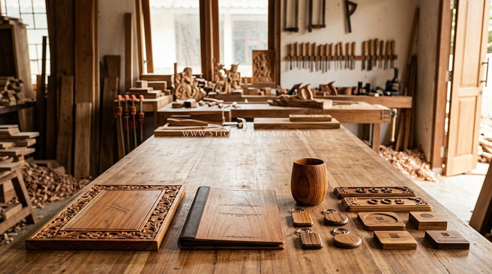 Handicraft custom kayu untuk berbagai kebutuhan