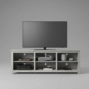 Kabinet TV Hotel Kayu Jati Minimalis Modern