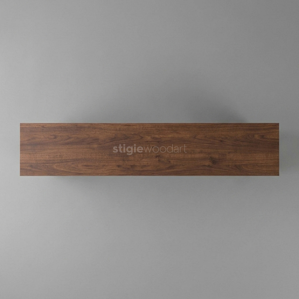 Meja Konsol Cafe Kayu Jati Minimalis Modern Elegan - Gambar 4